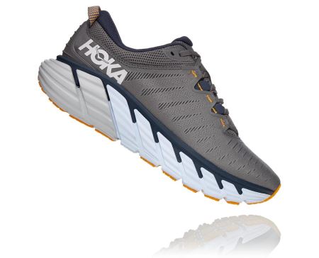 Hoka Gaviota 3 Road - Adidasi Alergare Pe Drum Barbati Gri / Albastri | RO-sWvQx5E